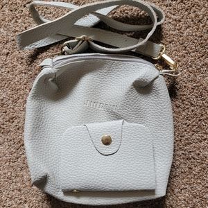 Mini crossbody bag with card/ pictures holder